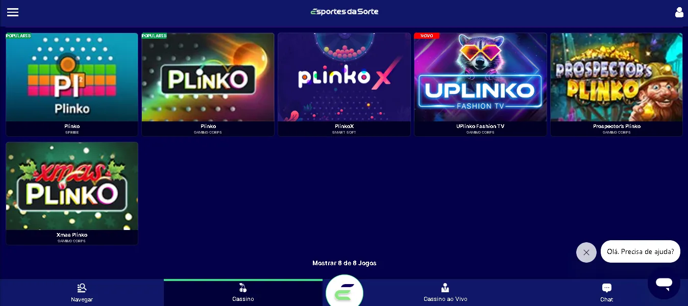 Plinko Esporte